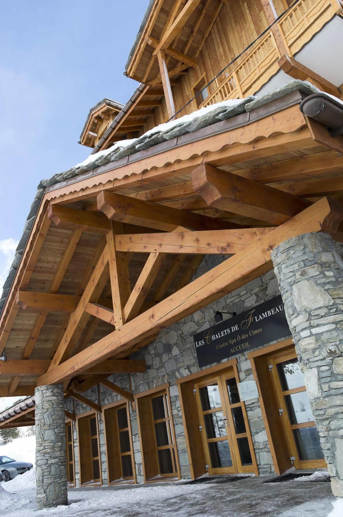 لانسليبورغ-مونت-سينيس Cgh Residences & Spas Les Chalets De Flambeau المظهر الخارجي الصورة